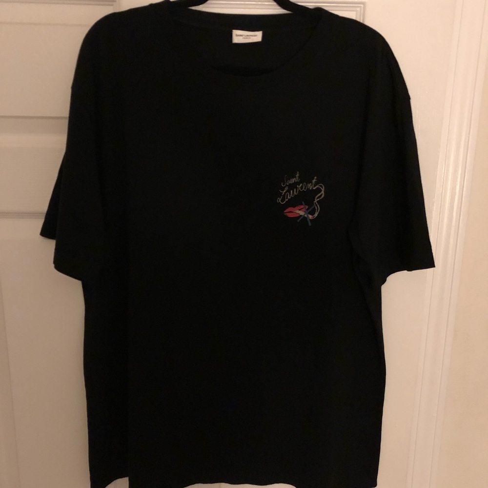 Saint Laurent black T shirt authentic large
